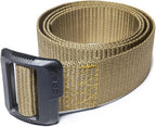 Tactical Belt (2pack Dura Nylon Black/Khaki / Medium)