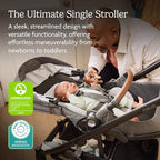 Cruz V3 Full Size (Cruz V3 Stroller / Jake (Charcoal))
