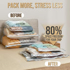 Vacuum Storage Bags with Cordless Pump (10 Travel)