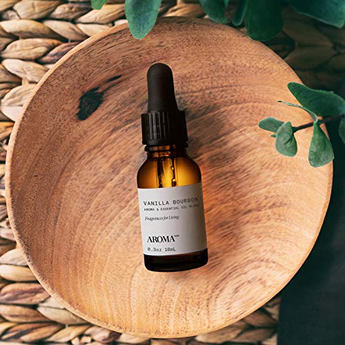 Vanilla Bourbon Aroma Essential Oil Blend (0.33 Fl Oz (Pack of 1))