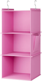YOUDENOVA Hanging Closet Organizer, 3-Shelf Closet Hanging Storage Shelves - Image 7