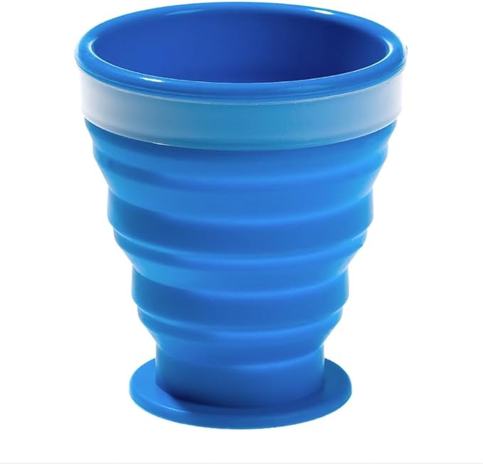Collapsible Silicone Cup for Camping and Backpacking by AlpineMountainGear