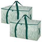 2 Pack Oversized Moving Bags with Reinforced Handles (2-Pack / Antique Folidage)