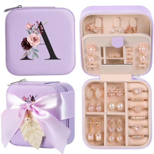travel essentials jewelry box (purple / A)