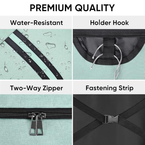 Garment Bags for Travel (Mint Green / 42")