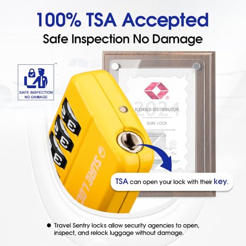 TSA Approved 4 (Yellow)