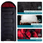 Sleeping Bag for Adults (AVIAR / Left Zip)