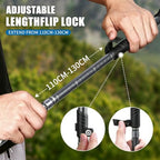 Hiking Poles Collapsible (Grey（110-130cm）)