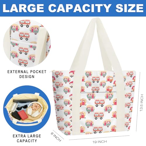 Beach Bags Wet Bag for Swimsuit (Campervan)