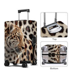 Luggage Cover Washable Suitcase Protector Anti (Leopard / M(fits 24-26Inch suitcase))