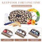 Small Cooler Bag (Brown Leopard)
