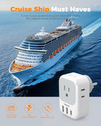 Israel Adapter Plug (White grey-Type H)