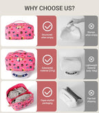 Travel Makeup Bag for Women (Mooncat)