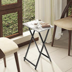 Foldable TV Trays (White-2pcs)