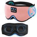 Sleep Mask with Bluetooth Headphones (Pink)