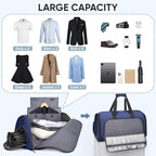 Garment Bags for Travel (Navy / Convertible)