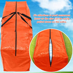 4 Pcs 66 Gallon Extra Large Moving Bags Heavy Duty Storage Bag (66 Gallon / Orange)