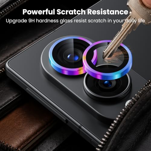 for Z Fold 8 Camera Lens Protector Case Cover (Colorful / Galaxy Z Fold 8)
