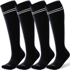 Viscose Made from Bamboo Compression Socks for Pregnant Women 20 (Small / 4 Pair-black)