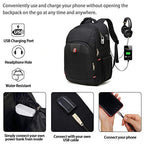 Laptop Backpack for Men (Large / Black)