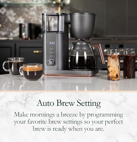 Specialty Drip Coffee Maker 10 (Matte Black / Glass Carafe)
