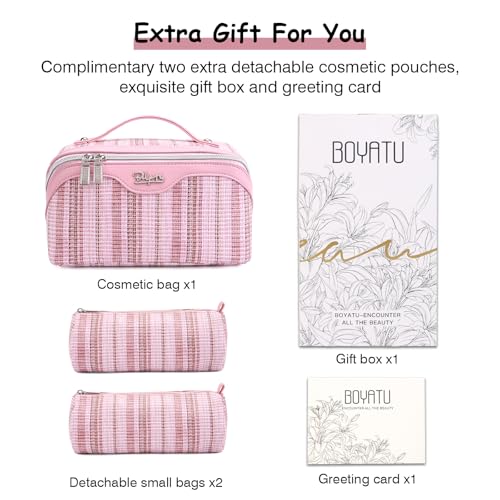 Travel Makeup Bag Cosmetic Bags for Women