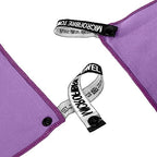 Microfiber Travel Towel (Purple / L:24"×48")