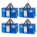 4 Pack Blue Extra Large Moving Bags (Blue / 4 Large)