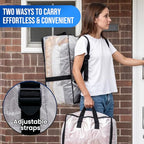 2 Pack Clear Moving Bags W (Clear / 2 Pack Large)