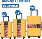 Luggage Straps for Suitcases Travel Belt Accessories, Cute Suitcase Strap - Image 2