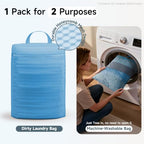 Packing Cubes for Travel (20 Azure Blue)