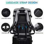 Carry on Backpack Airline Approved for Men (Grey-a50l)