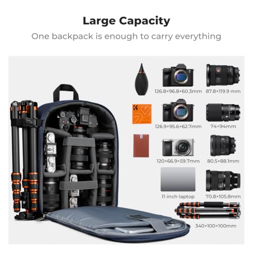 Camera Backpack (05-blue)