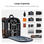 Camera Backpack (05-blue)
