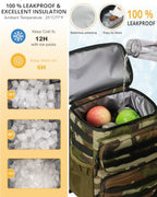 Tactical Backpack Cooler for Men (Camo Green)