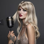 Elite Thermal Ceramic x Ionic 1.25" Round Brush for Expert Blowouts and Faster Hair Drying (1.25" Standard Barrel)