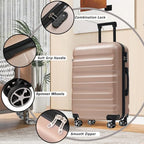 Luggage Set 13 Piece (Champagne / 13-piece Set)