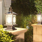 LED Solar Post Light Outdoor (Bronze)