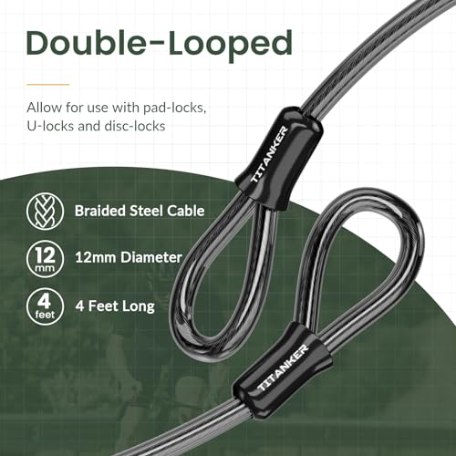 Bike Lock Cable (4 Feet)