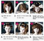 Self Grip Holding Rollers Hairdressing Curlers Hair Design Sticky Cling Style For DIY Or Salon By Kamay's (30mm/1.2" Medium Size 12PCS)