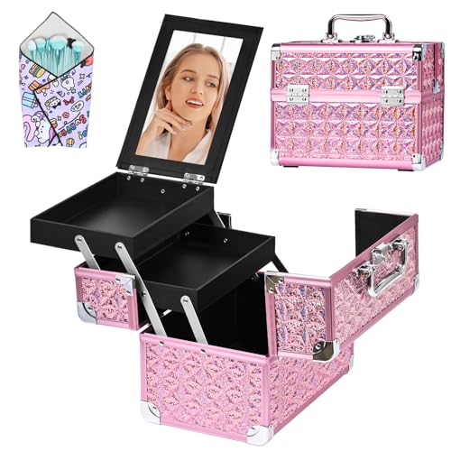 Makeup Case Organizer (Pink)