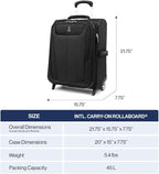 Travelpro Maxlite 5 Softside Expandable Upright 2 Wheel Carry on Luggage - Image 6