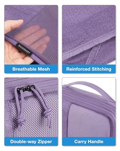 Compression Packing Cubes for Travel (Violet / 6 Set)