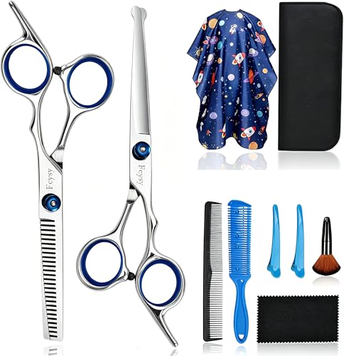 Kids Hair Cutting Kit (10pcs Blue)