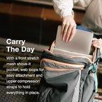 Flare Commuter Laptop Backpack (Kazuma Print Toffee Orange)