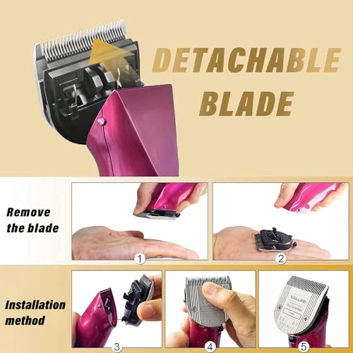 1-Pack 5-in-1 Replacement Blade Compatible with Wahl Animal Bravura Clipper (Silver / 1 Pack)