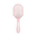 New Multifunctional Curly Hair Cushion Comb, 1Pc Oval New Air Cushion Comb WithHandle, Define Styling Brush,DetanglingHair Brush, Professional Hairstyle Comb, BouncingHair Brush (White Pink)