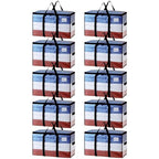 10 Pack Clear Extra Large Moving Bags (Clear / 10 Large)