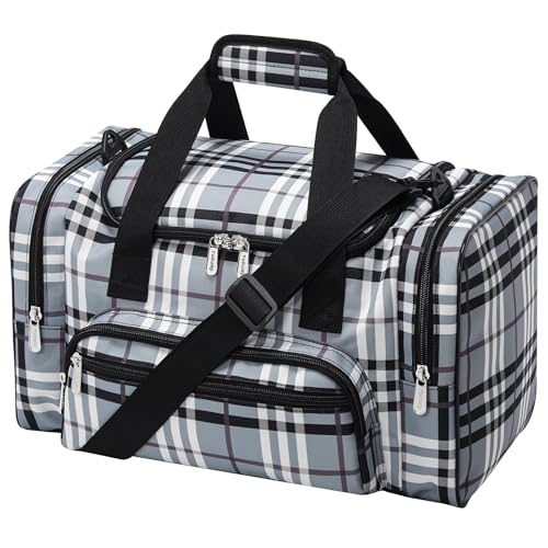 17 inch Small Duffle Bag (Gray/White / 17 inch)