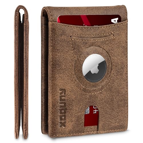 AirTag Wallet (Crazy Horse Brown)